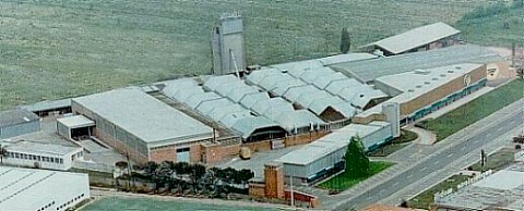 Vista aerea storica dell'azienda STEFANELLI (1983)